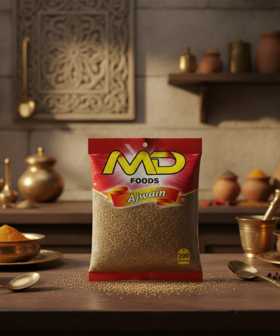 Ajwain 100g & 200g – Premium Quality Carom Seeds | MD Foods