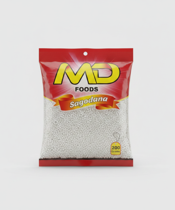 Sago Dana 100g & 200g – Premium Quality Sabudana | MD Foods