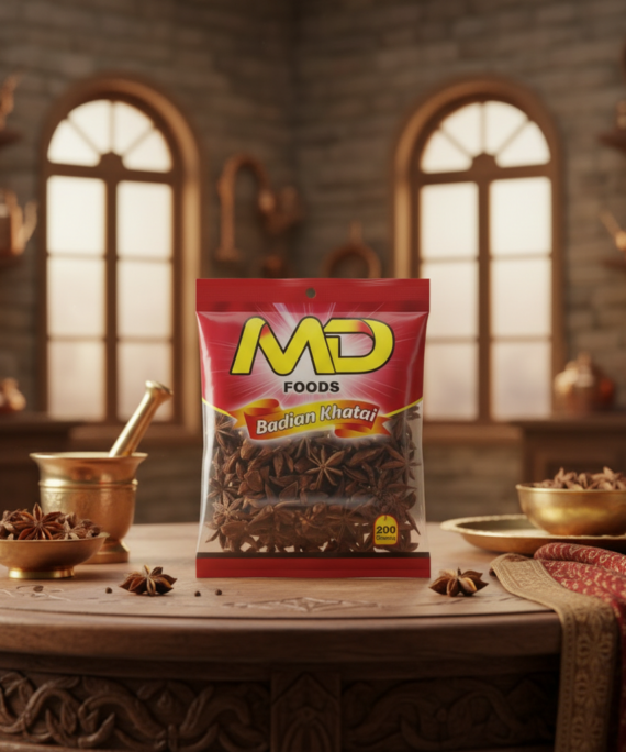Badian Khatai 50g & 100g – Premium Quality Star Anise | MD Foods