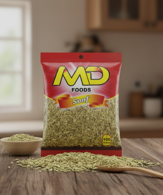 Saunf 100g & 200g – Premium Quality Fennel Seeds | MD Foods