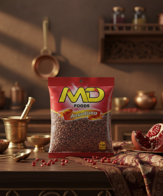 Anardana 100g & 200g – Premium Quality Dried Pomegranate Seeds | MD Foods