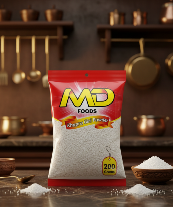 Khopra Powder 100g & 200g – Premium Quality Coconut Powder | MD Foods