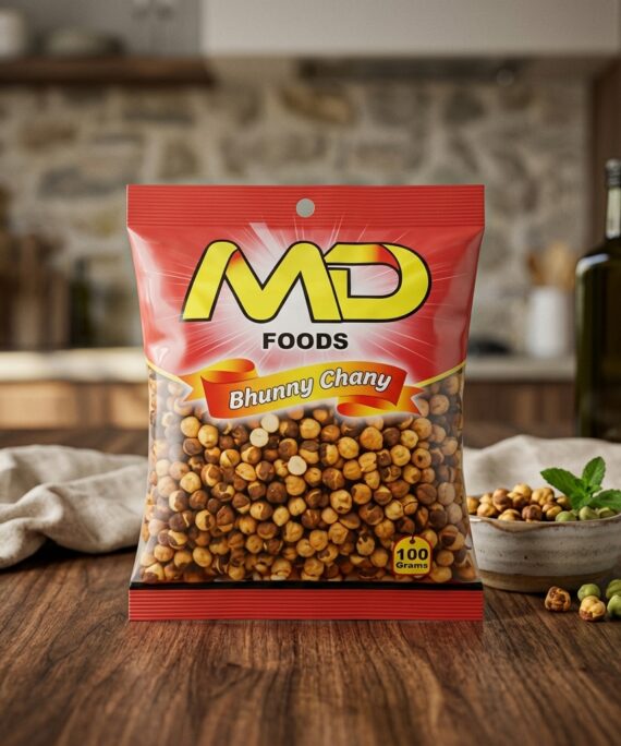 Bhunny Chany 100g & 200g – Premium Quality Roasted Chickpeas | MD Foods
