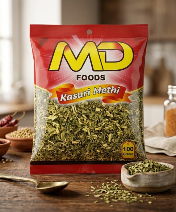 Kasuri Methi (Dried Fenugreek Leaves) 50g & 100g – Premium Quality | MD Foods