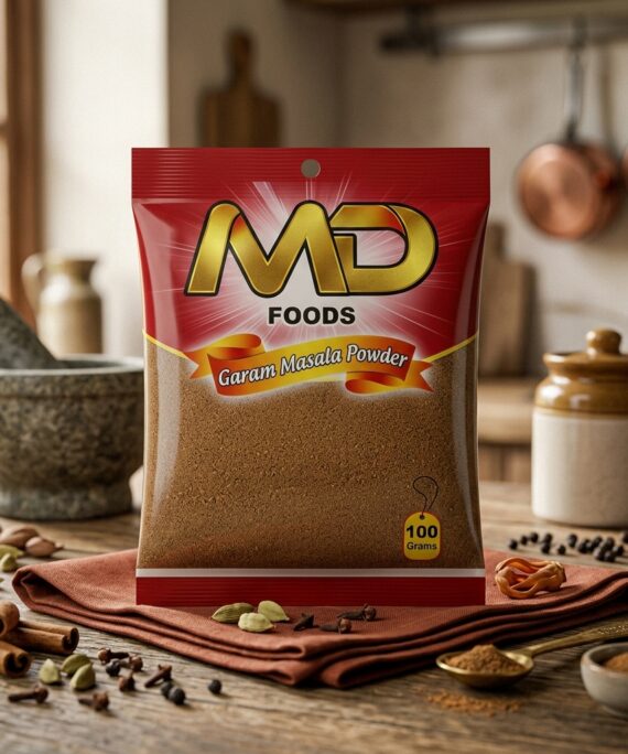 Garam Masala Powder 100g & 200g – Premium Quality Spice Blend | MD Foods