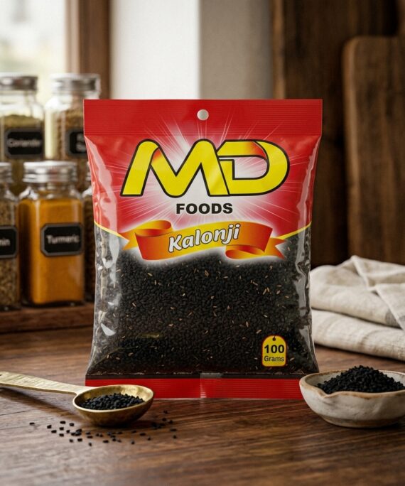 Kalonji 100g & 200g – Premium Quality Nigella Seeds | MD Foods