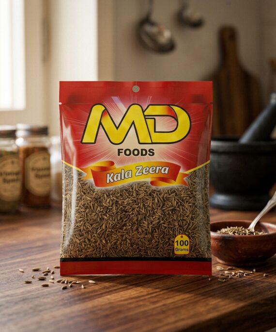 Kala Zeera 50g & 100g – Premium Quality Black Cumin Seeds | MD Foods