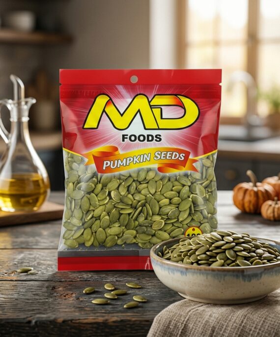 Pumpkin Seeds 100g & 200g – Premium Quality Healthy Seeds | MD Foods