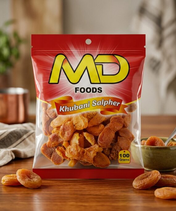 Khubani Sulphur 100g & 200g – Premium Quality Dried Apricots | MD Foods