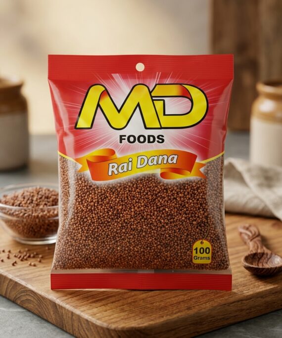 Rai Dana (Mustard Seeds) 100g & 200g – Premium Quality Spice | MD Foods