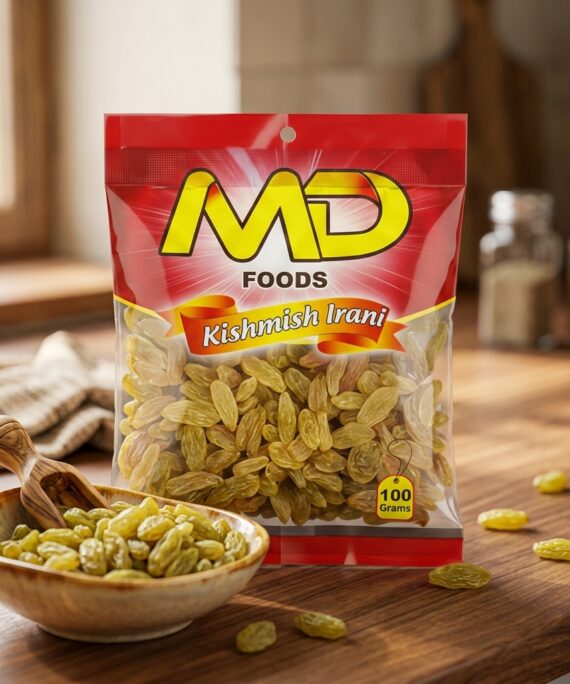 Kishmish Irani 100g & 200g – Premium Quality Iranian Raisins | MD Foods