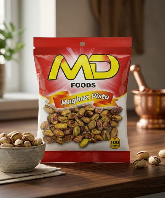 Maghaz Pista (Pistachio Kernels) 25g, 50g & 100g – Premium Quality | MD Foods