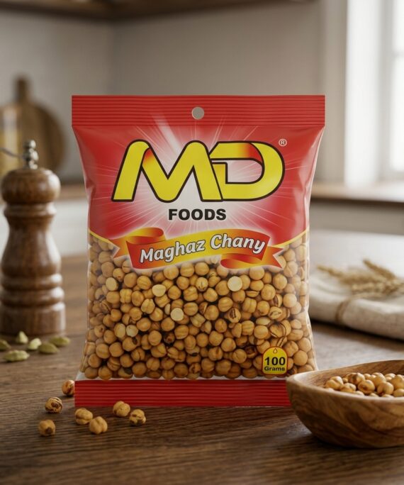 Maghaz Chany 100g & 200g – Premium Quality Roasted Chickpea Kernels | MD Foods